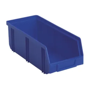 Sealey Plastic Storage Bin Deep 105 x 240 x 85mm - Blue Pack of 28