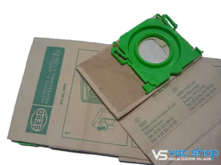 Sebo X Series 5093 Genuine Vacuum Cleaner Bags.