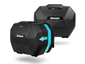 SHAD SH38x Expandable Panniers inc Carbon Covers