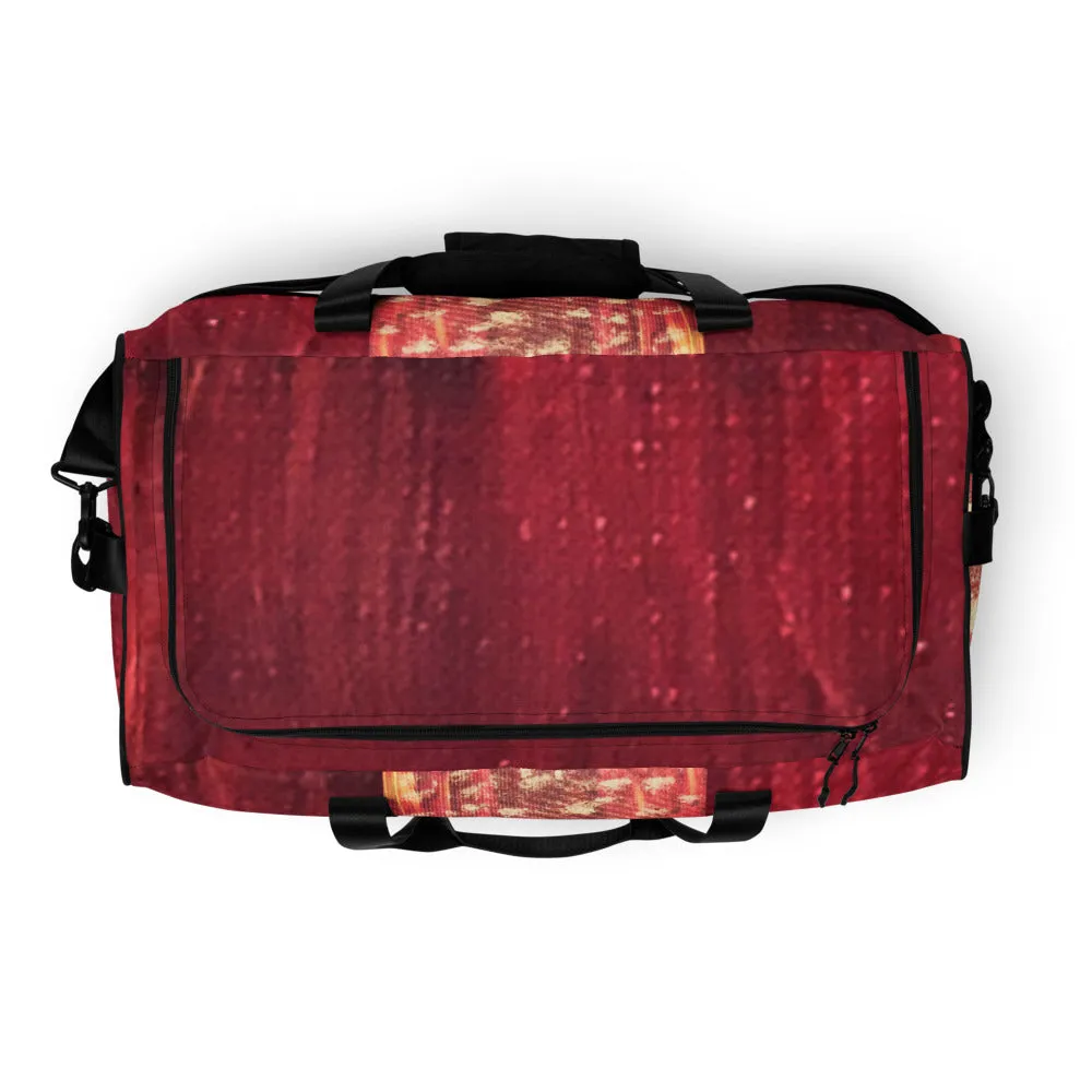 Silver Dress Duffle bag