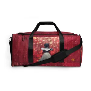 Silver Dress Duffle bag