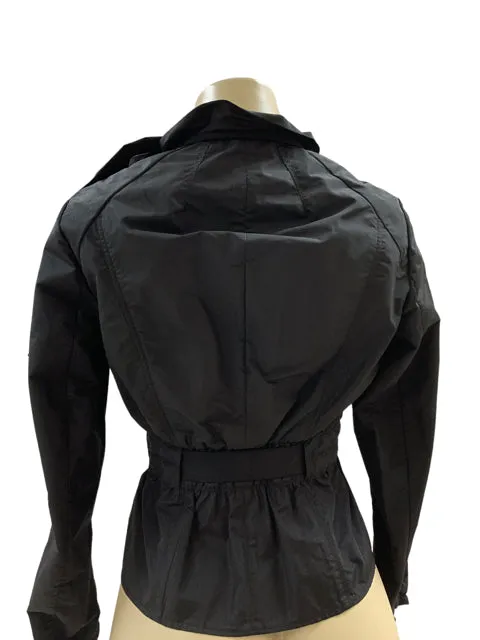 Size 4 WHITE HOUSE BLK MKT Black TOPS