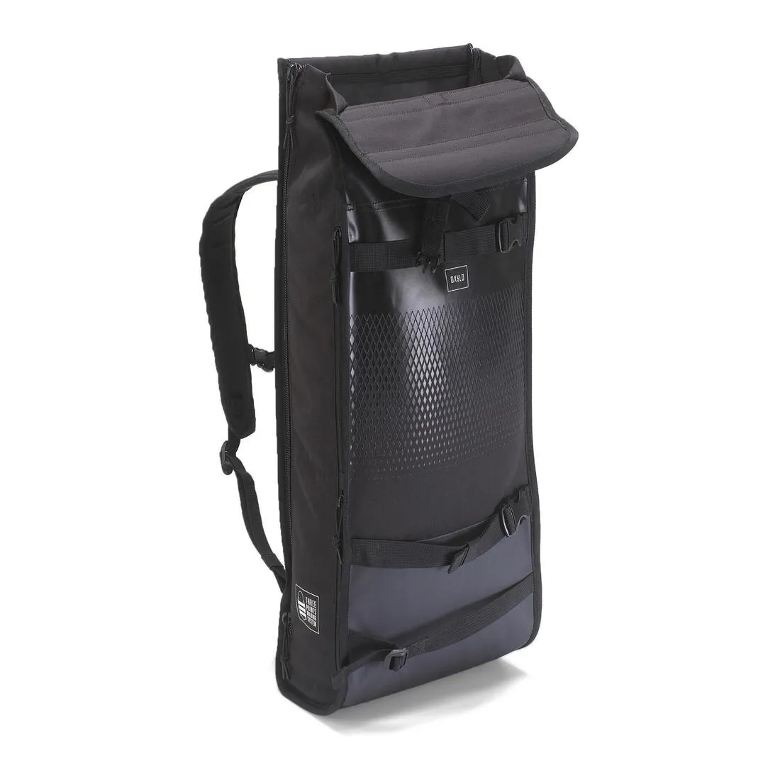 Skateboarding Backpack BG500 Rolltop 25L - Black