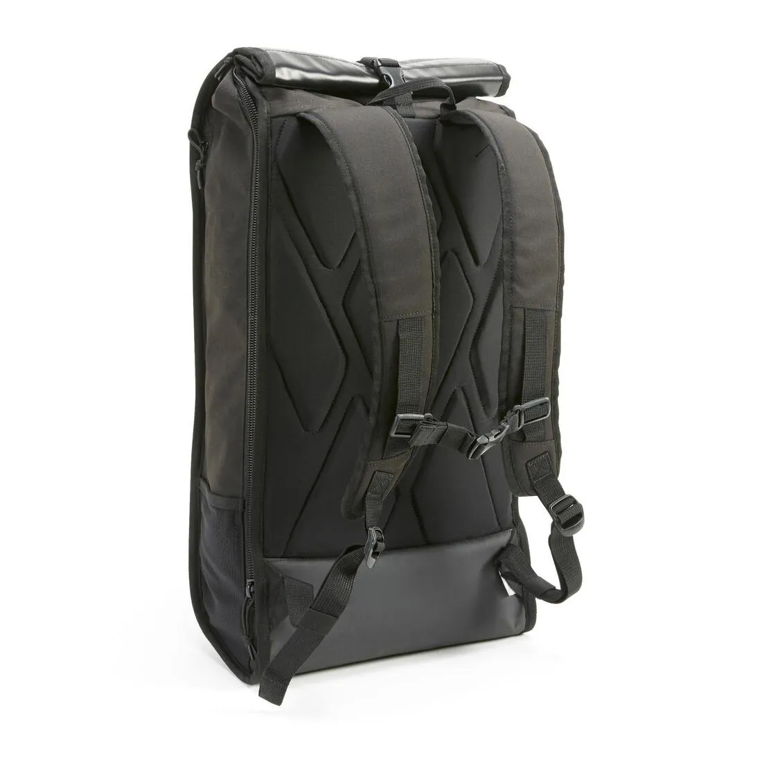 Skateboarding Backpack BG500 Rolltop 25L - Black