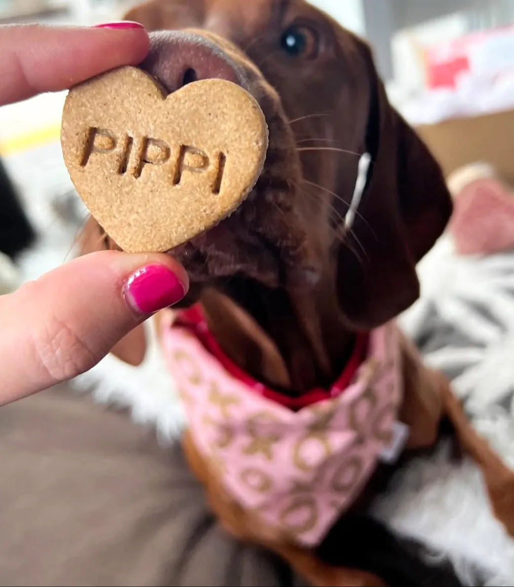 Small Heart Cookie Cutter PERSONALIZED (Up to 5 characters)