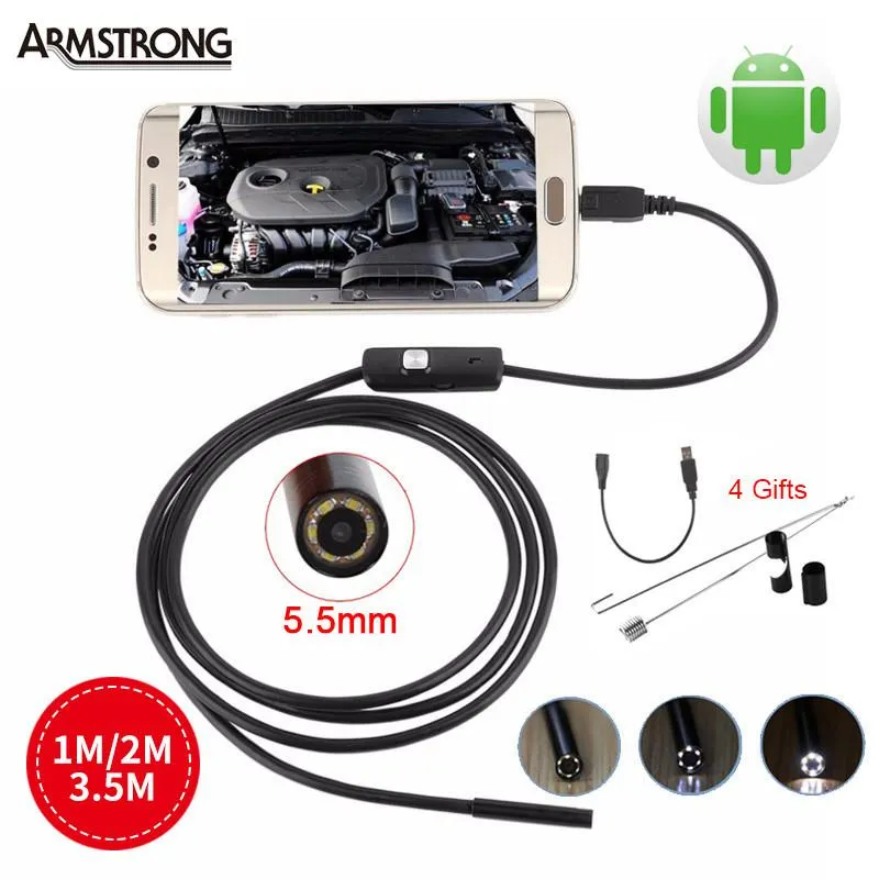 Snake Tube Waterproof Camera For Android