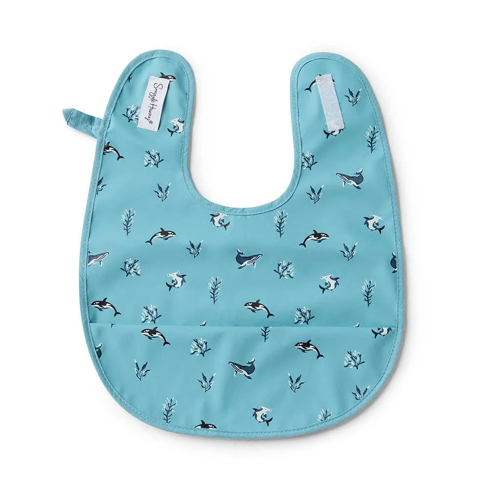 Snuggle Hunny - Blue Ocean Snuggle Bib