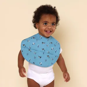 Snuggle Hunny - Blue Ocean Snuggle Bib