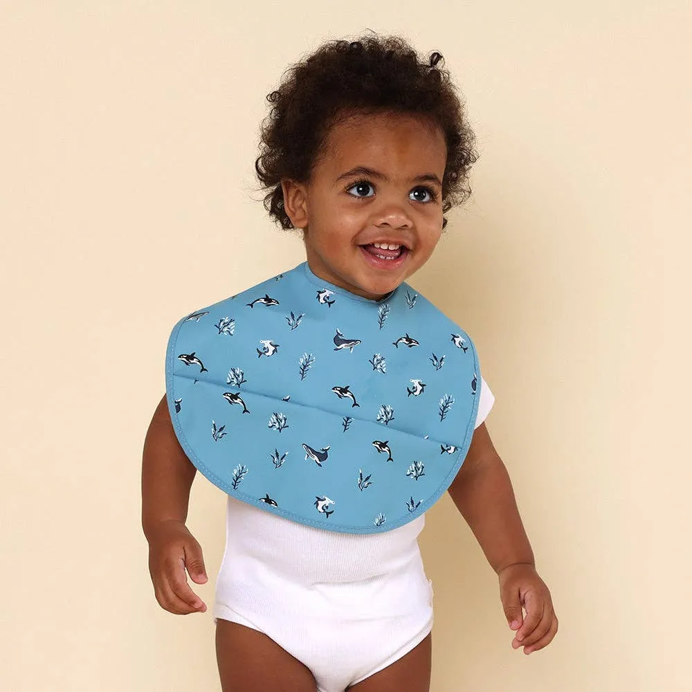 Snuggle Hunny - Blue Ocean Snuggle Bib