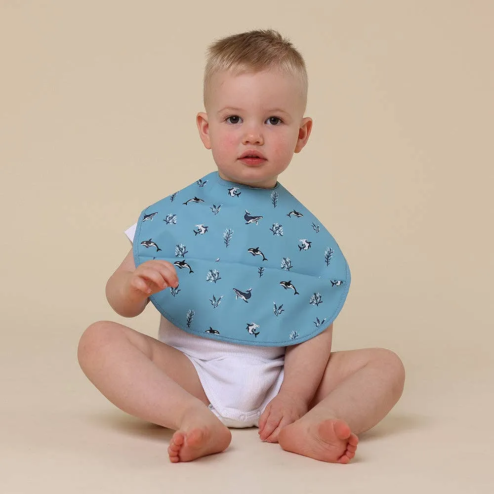 Snuggle Hunny - Blue Ocean Snuggle Bib