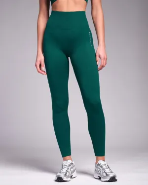 SOLID Seamless Leggings Jungle Green