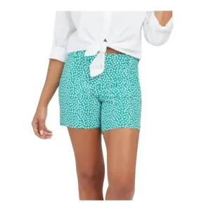 Spanx polka dot kelly green sunshine shorts, 6&quot; (A1) and (C1-L)