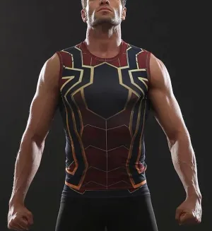 SPIDERMAN Infinity War Gym Tank top
