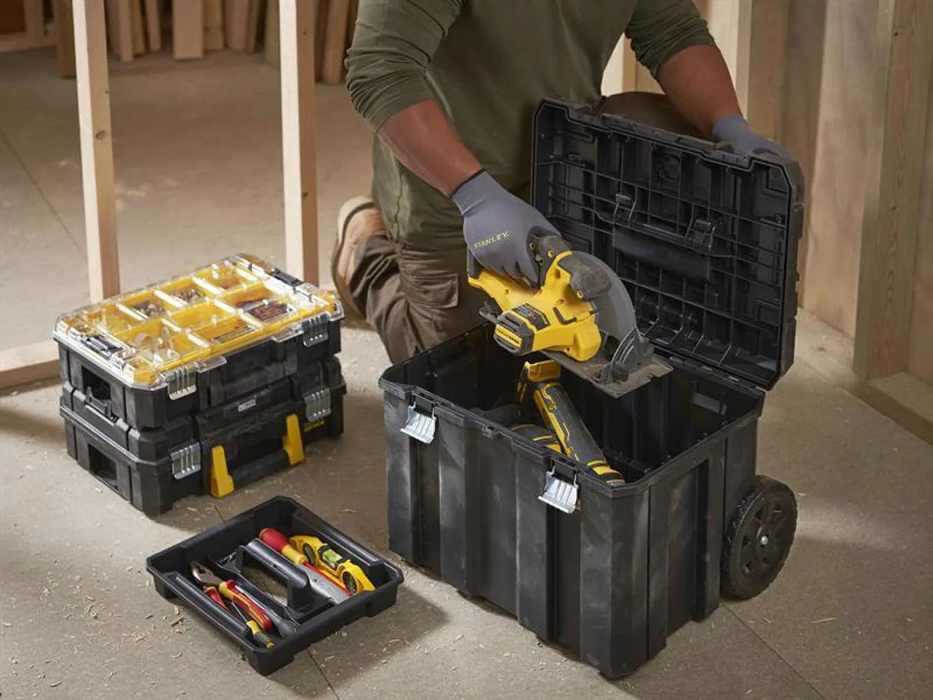 Stanley Storage Fatmax Pro-Stack Mobile Bundle
