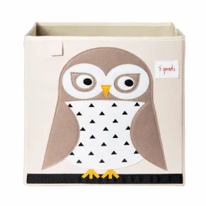 Storage Box Owl White