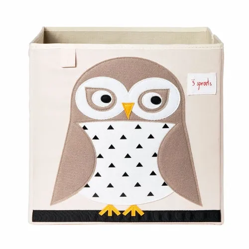 Storage Box Owl White