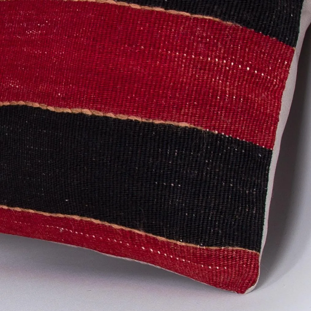 Striped Multiple Color Kilim Pillow Cover 16x16 7248