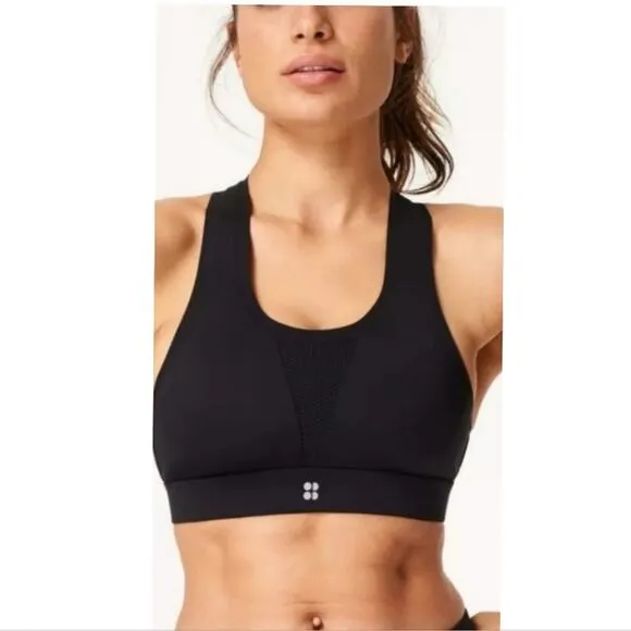 Sweaty Betty All Train Spirts Bra Black 32B