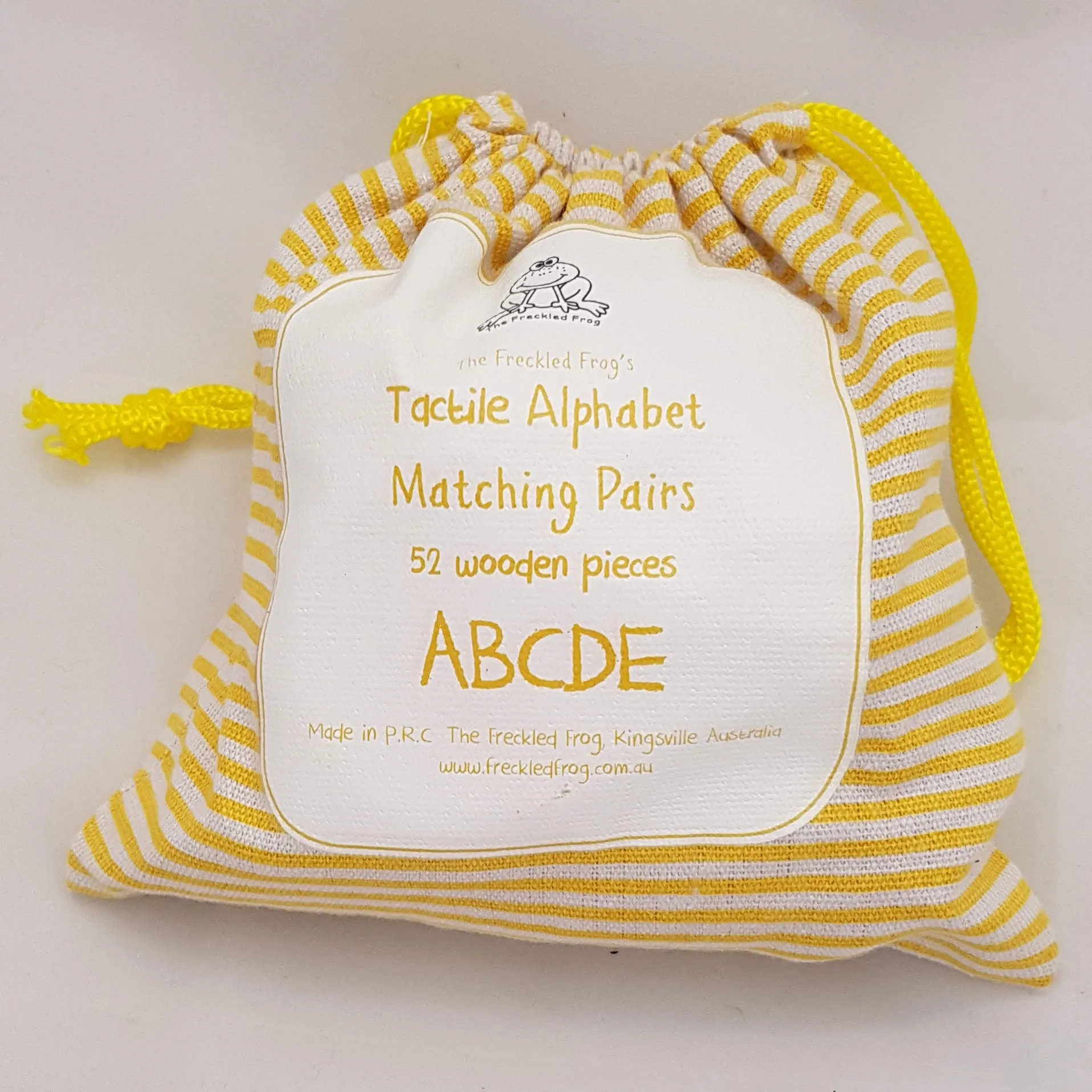 Tactile Wooden Alphabet