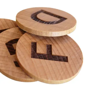 Tactile Wooden Alphabet
