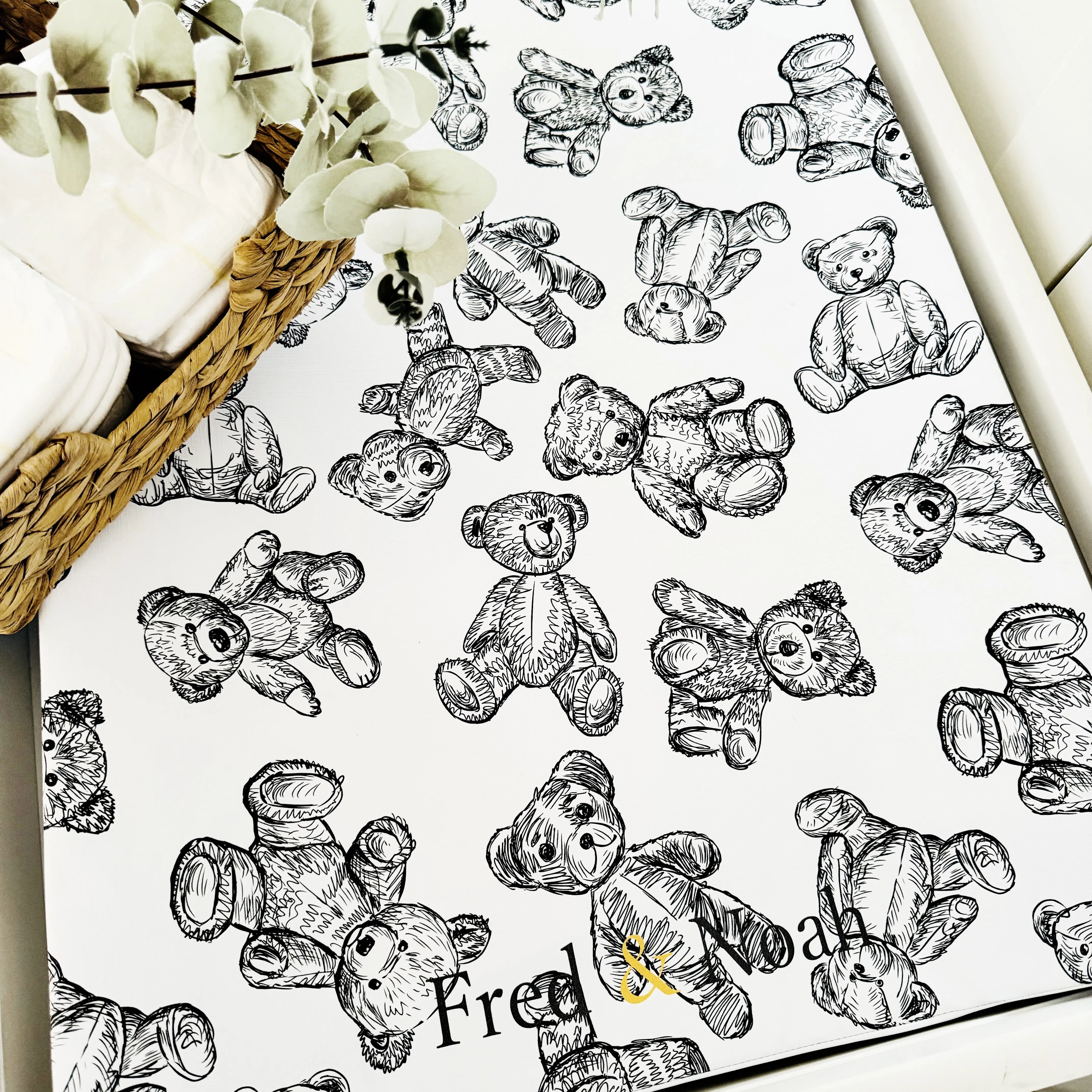 Teddy Bear Changing Mat
