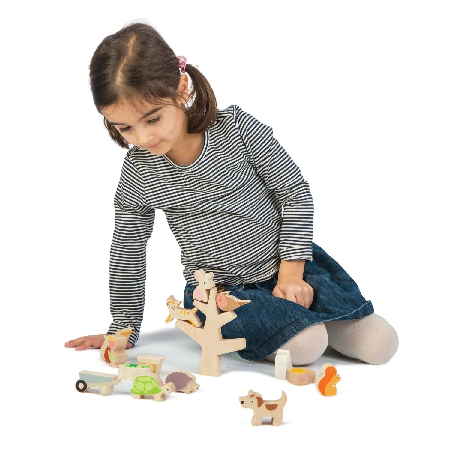 Tender Leaf Toys Stacking Garden Friends