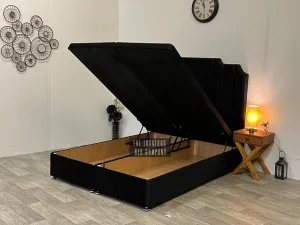 The Crown Ottoman Storage Gas Lift Bed