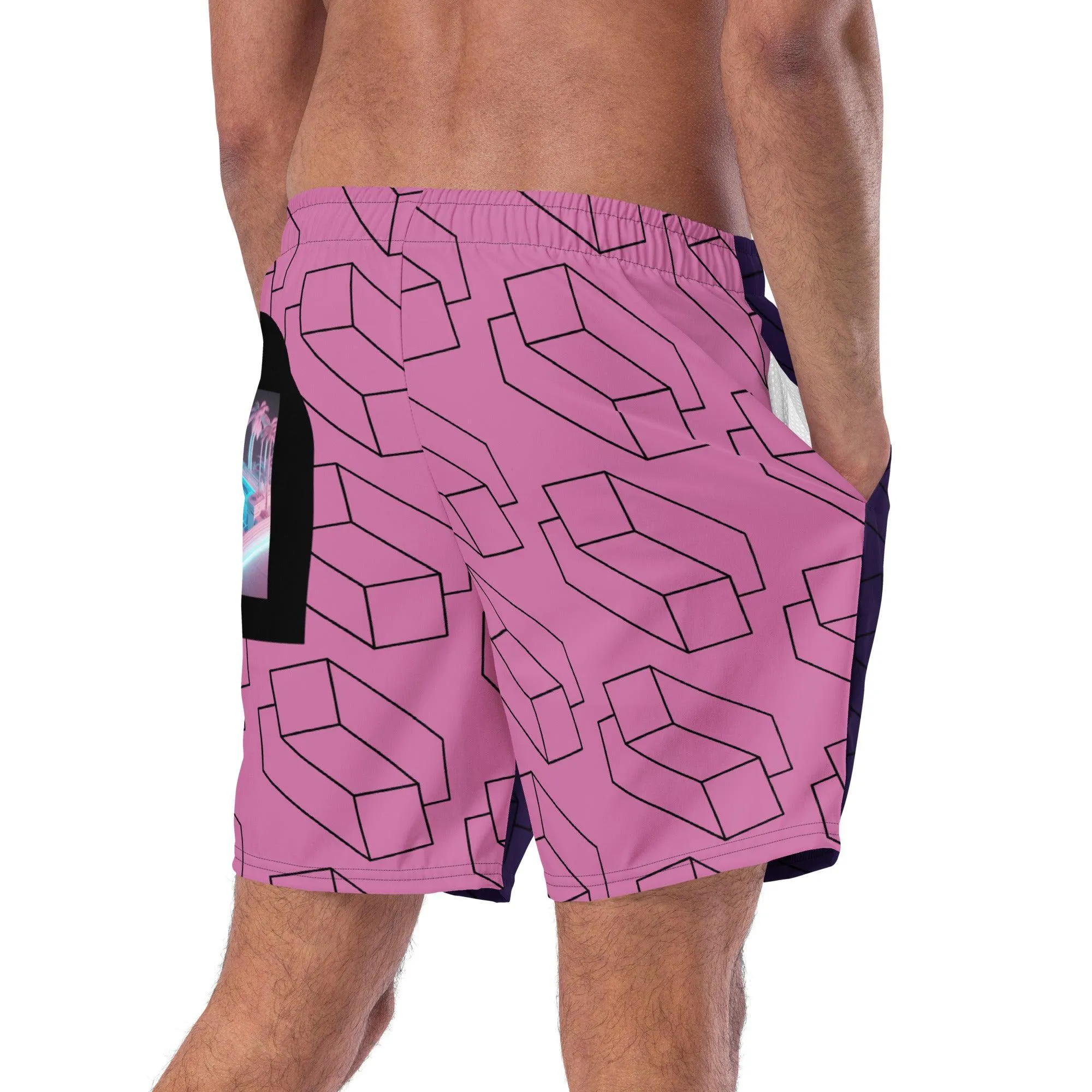 The Hotel Pools III Men's Swim Trunks