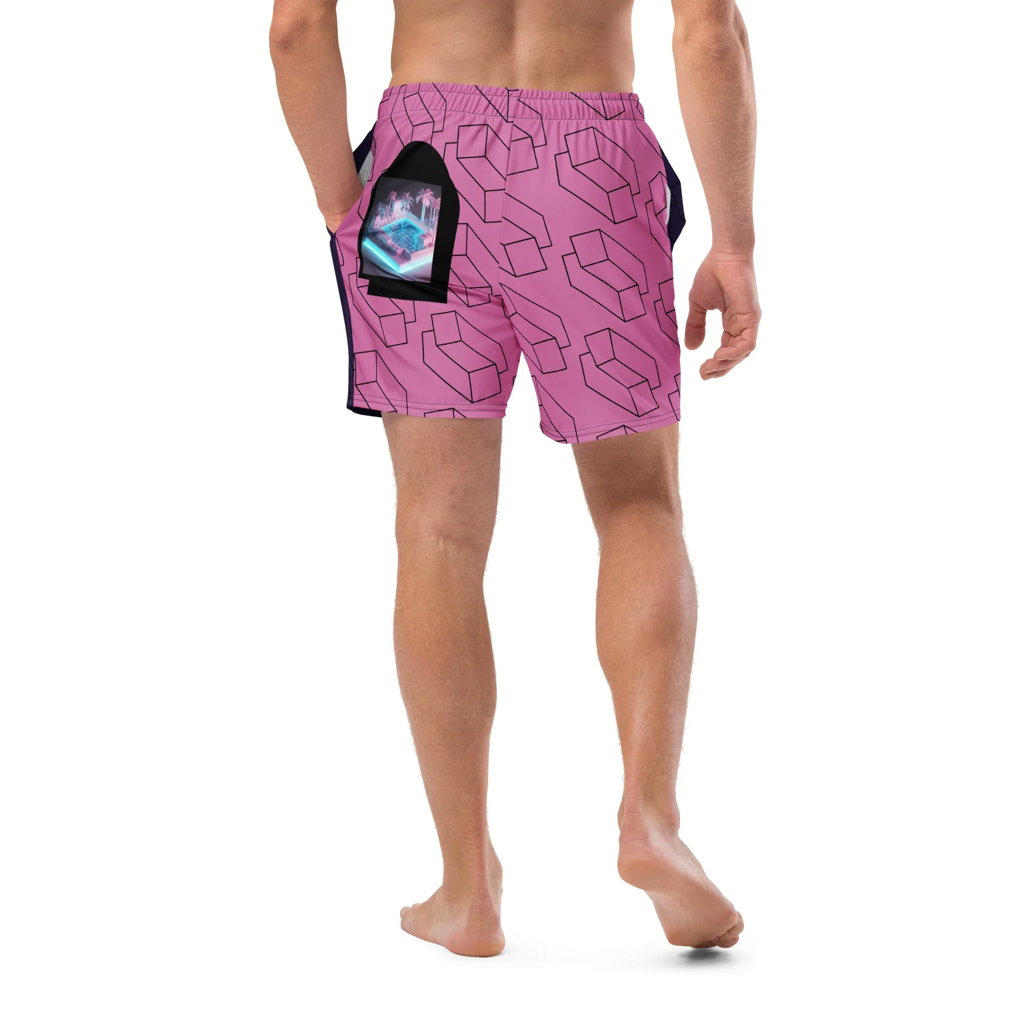 The Hotel Pools III Men's Swim Trunks