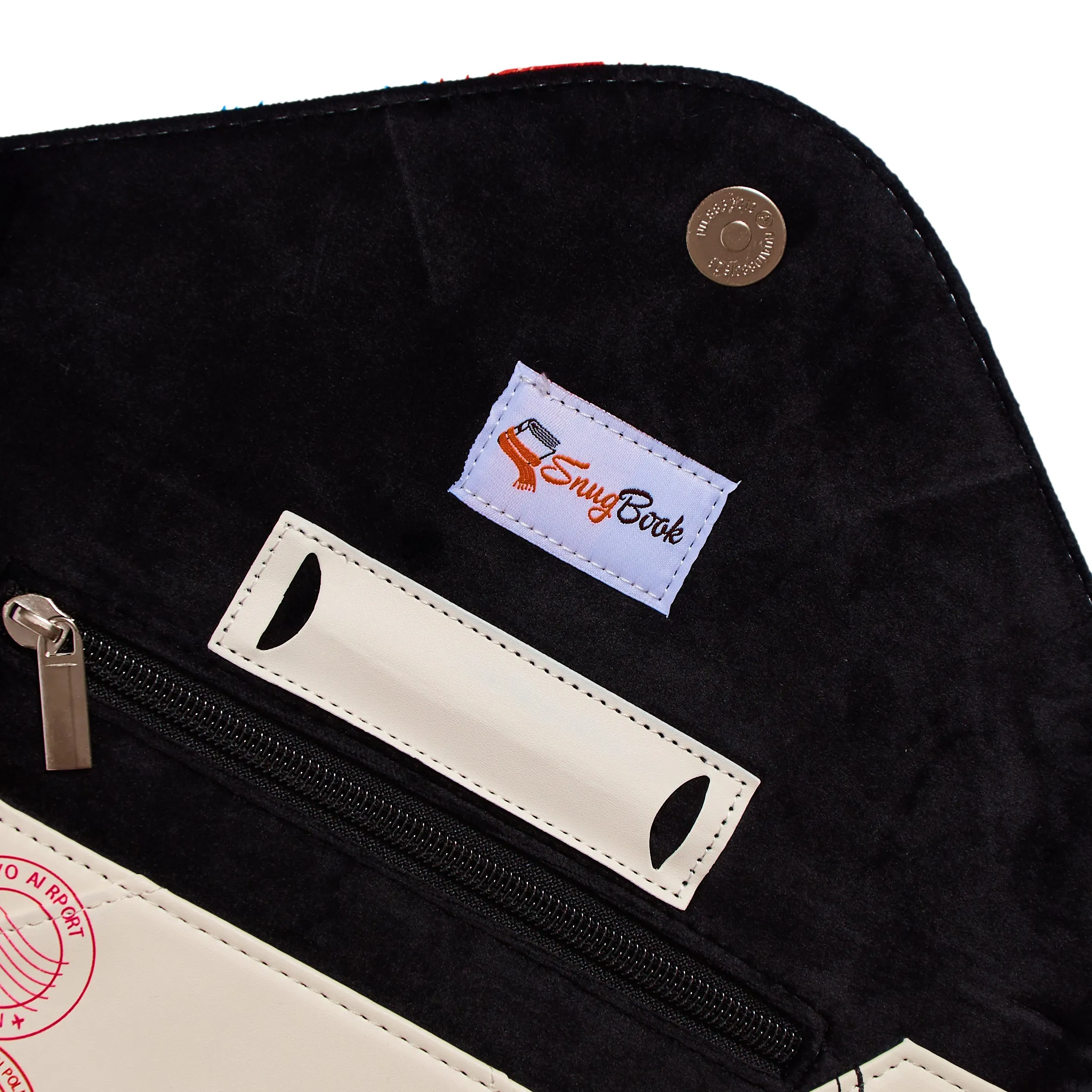 The Traveler - Stain-Resistant Book Envelope E-reader Protection Snugbook