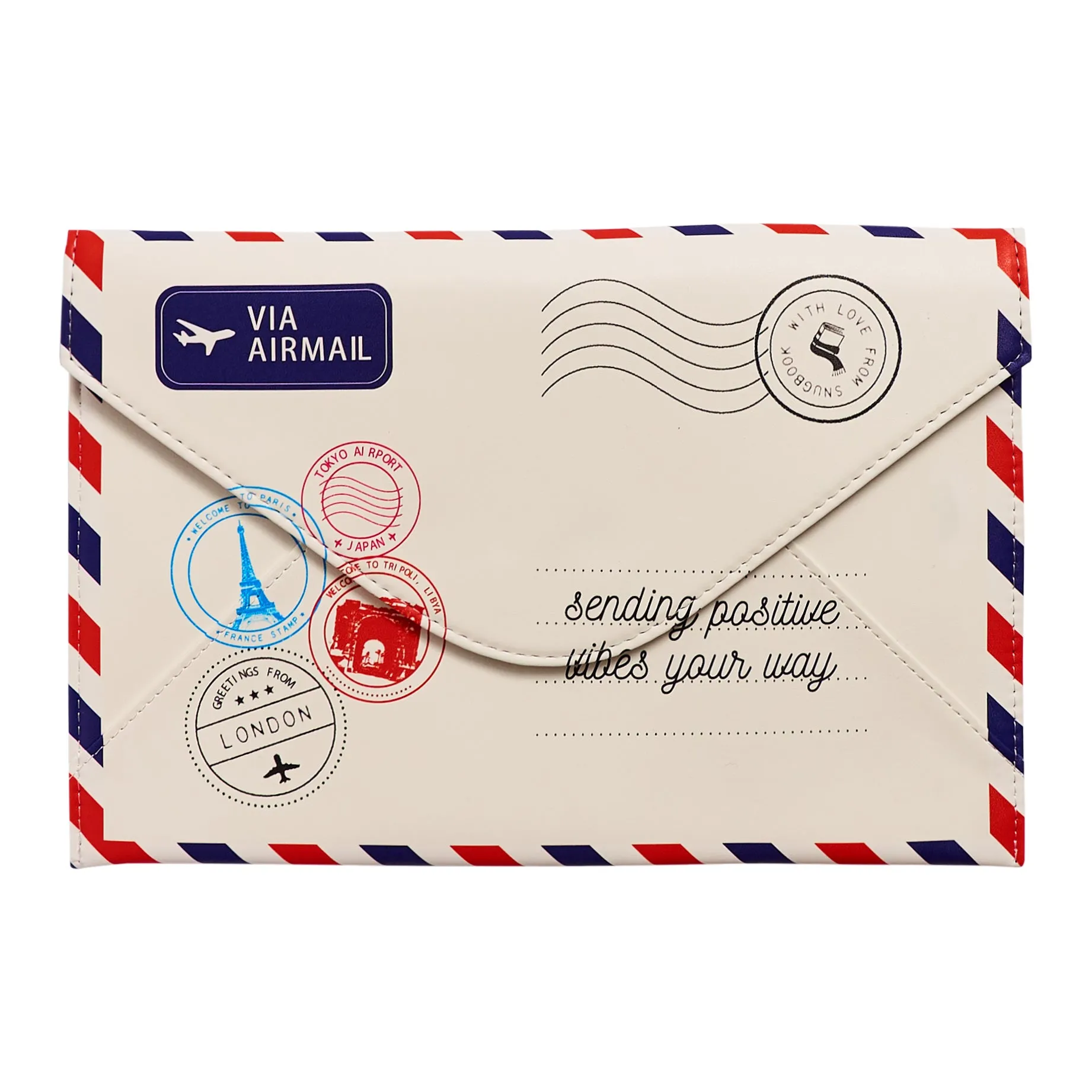 The Traveler - Stain-Resistant Book Envelope E-reader Protection Snugbook