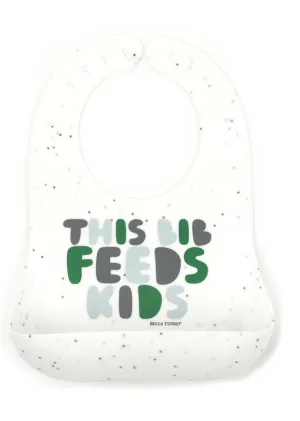 This Bib Feeds Kids- Green