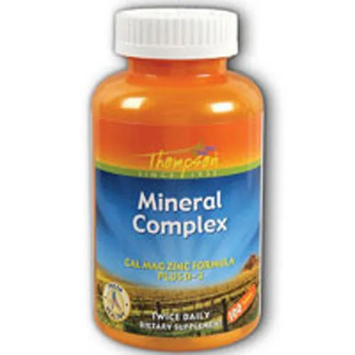Thompson Complete Mineral Complex 100 Tabs, Nutritional Products