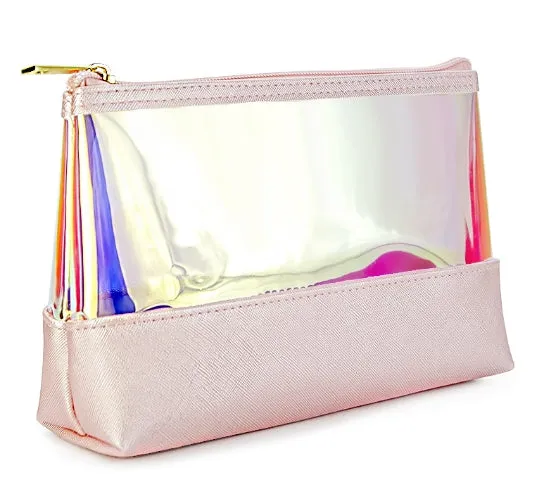 TikTok Fashion Travel Laser Lazy Makeup Bag: High-End Waterproof Transparent Ins-Style Business Trip Toiletry Set C-240524-6