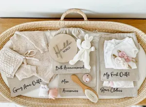 Timber Tinkers - Hospital Bag Organisers   Swaddle Bag