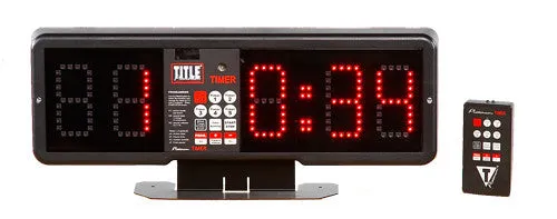 TITLE PLATINUM PROFESSIONAL FIGHT & GYM TIMER