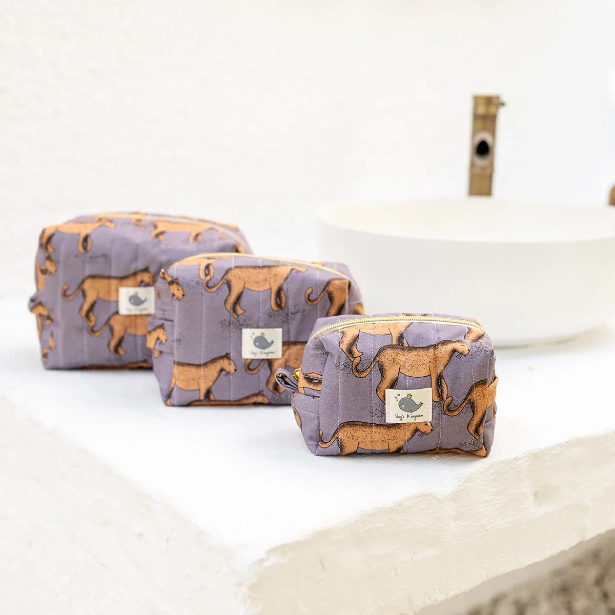 Toiletries Pouch - Mountain Lion