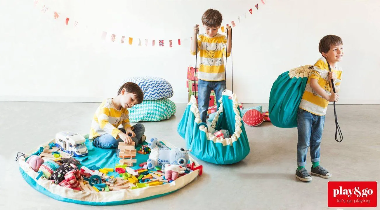 toy bag and playmat
