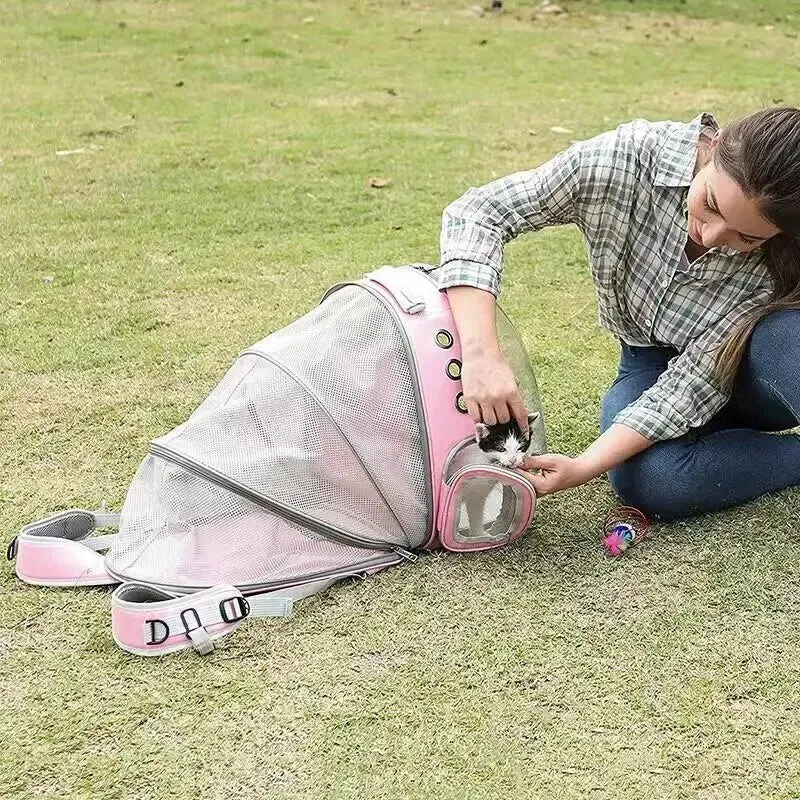 Transparent Pet Carrier Travel Backpack Bubble Space Capsule