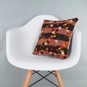 Tribal Multiple Color Kilim Pillow Cover 16x16 7503