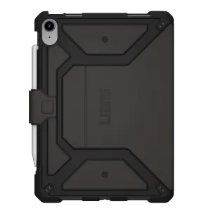 UAG Metropolis SE Apple iPad (10.9') 11th Gen (A16) / iPad 10th Gen Folio Rugged Case (Black) - (12339X114040),DROP  Military Standard,1 Year Warranty