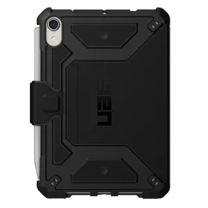 UAG Metropolis SE Apple iPad Mini (8.3') (6th Gen) - Black (12328X114040), DROP  Military Standard, Soft Impact-Resistant Core, 1 Year Warranty