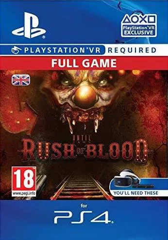 Until Dawn: Rush of Blood (PS4/PS VR Game)