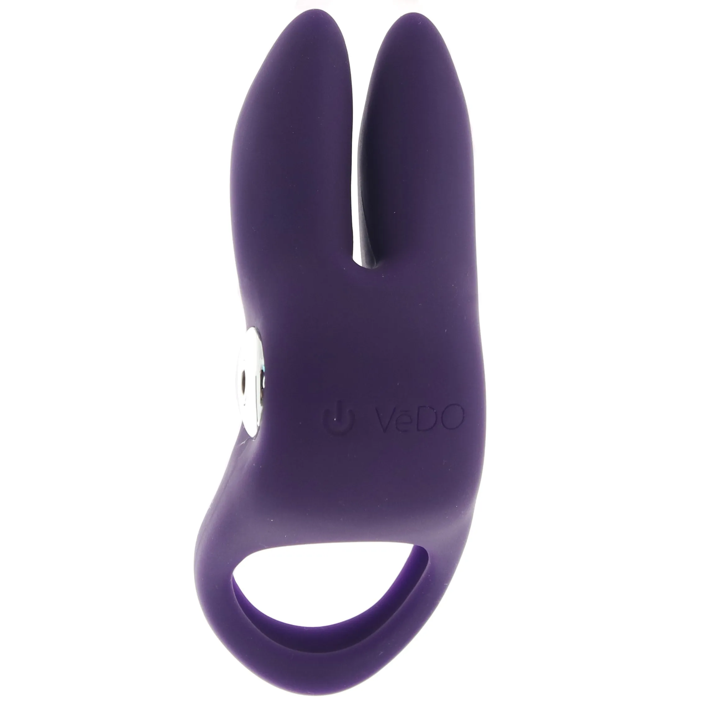 Vedo Sexy Bunny Rechargeable Vibrating C-Ring Deep Purple