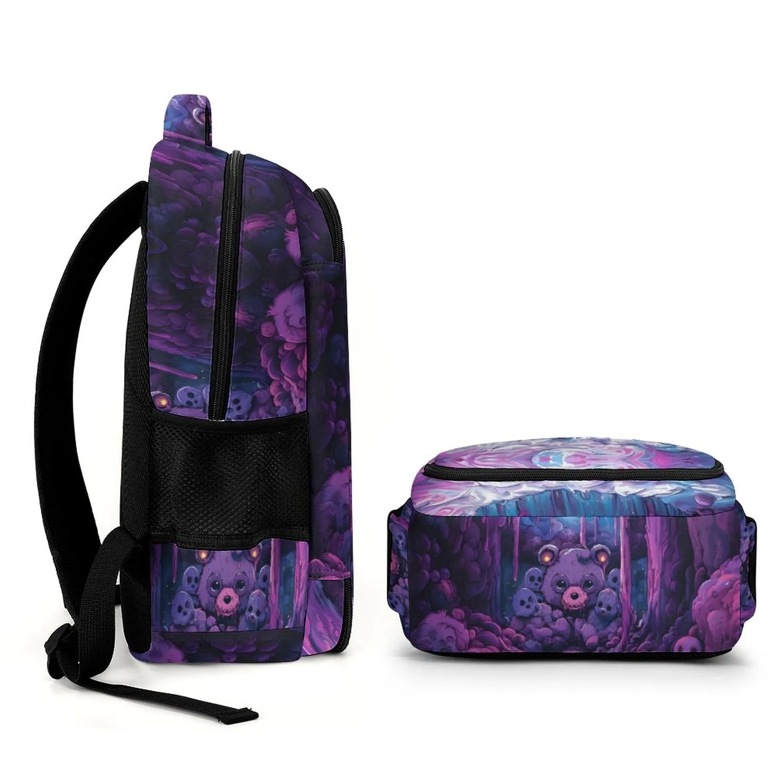 Violet Violent Bears - Multi-Pocket Travel Bags