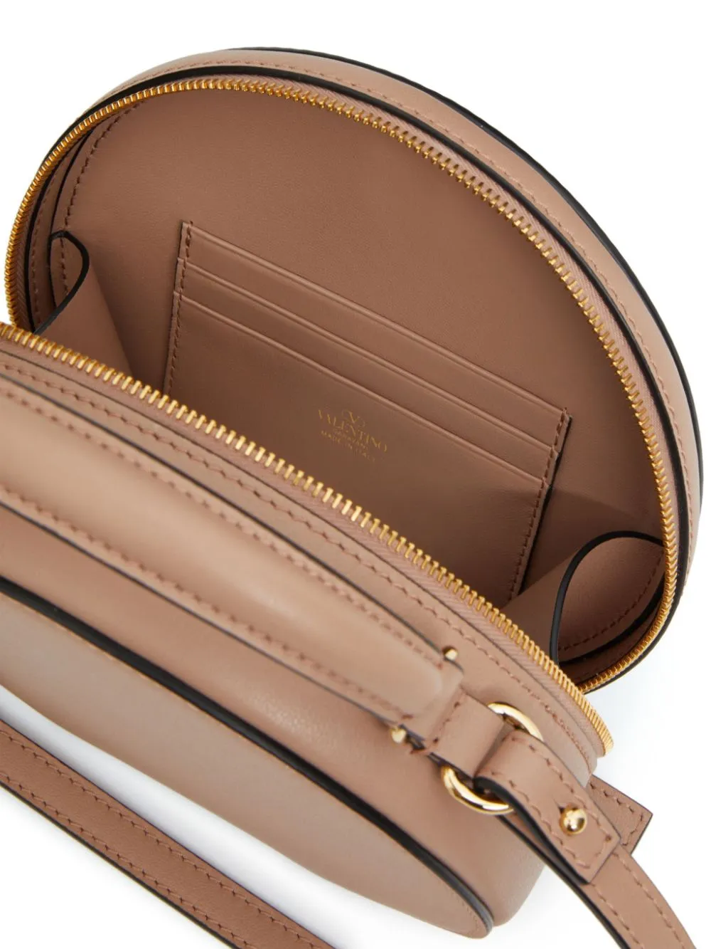 Vlogo signature leather mini bag