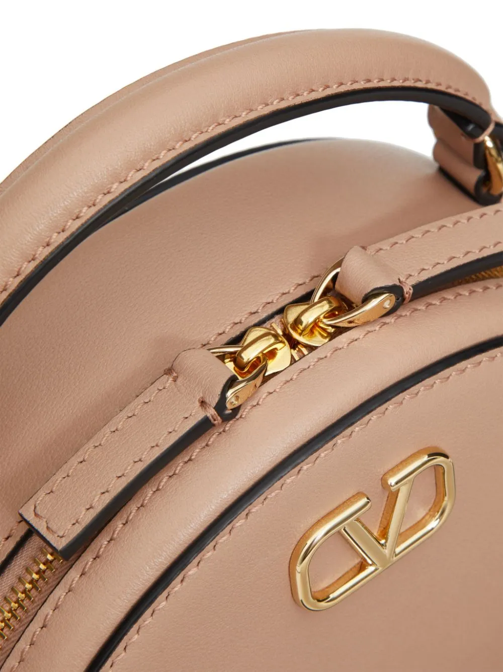 Vlogo signature leather mini bag