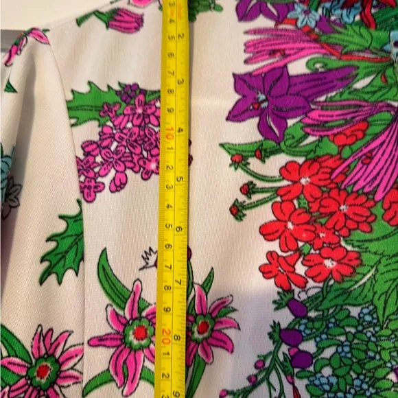 VTG Peck and Peck Robe Floral Zippered