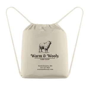 Warm & Wooly Drawstring Bag