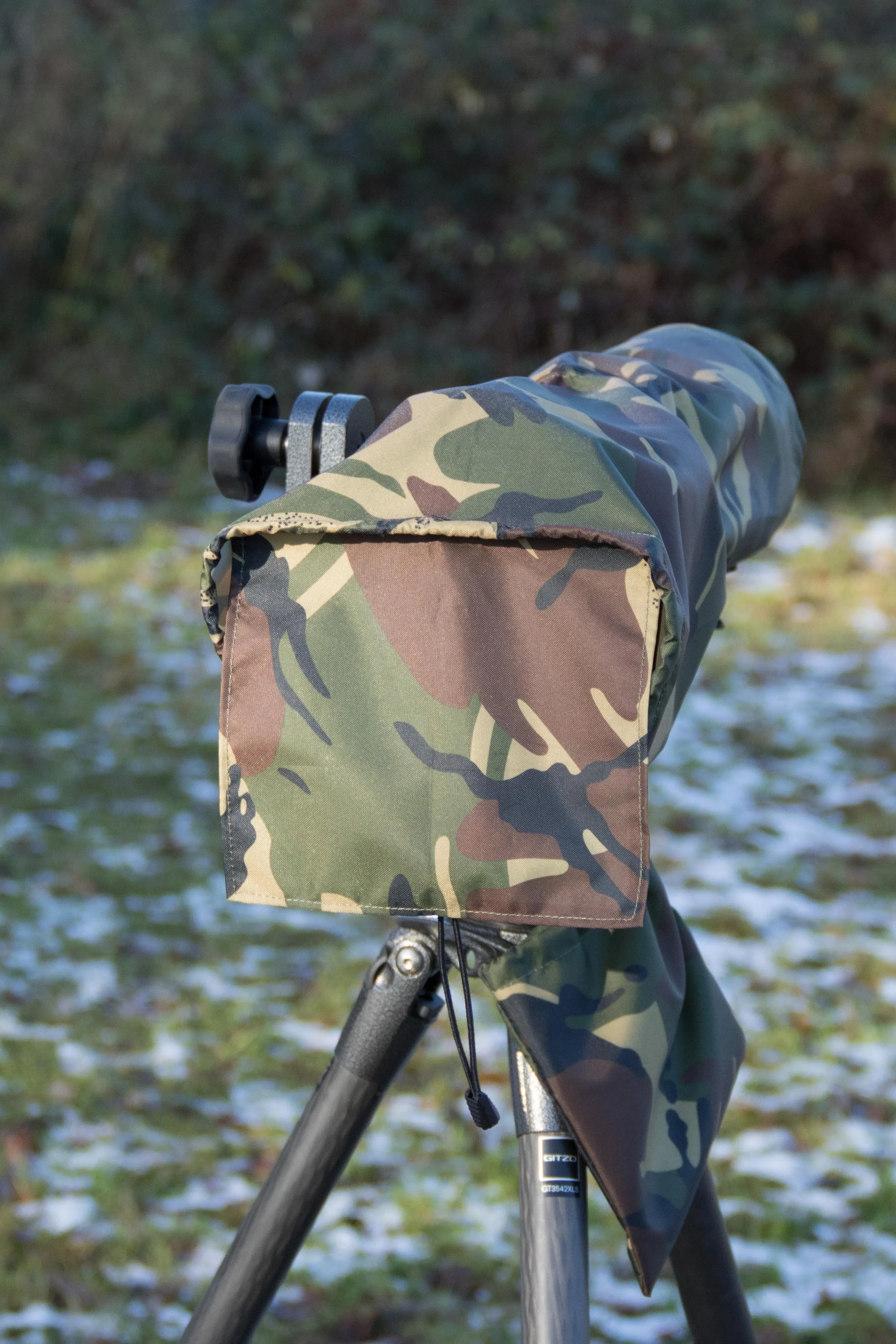 Waterproof Lens Cover For Sigma 50-500 F4.5-6.3  DG OS HSM in DPM Camo, Olive green, Black colours